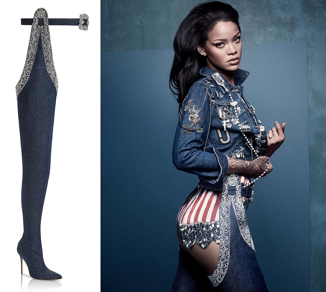 Rihanna x Manolo Blahnik