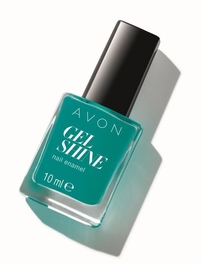 Gel Finish 7- in- 1, Nail Enamel, Emerald City, Avon