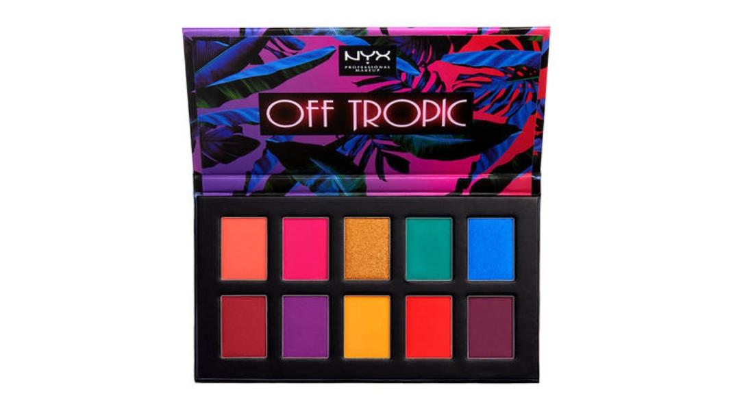 NYX, Off Tropic Shadow Palette