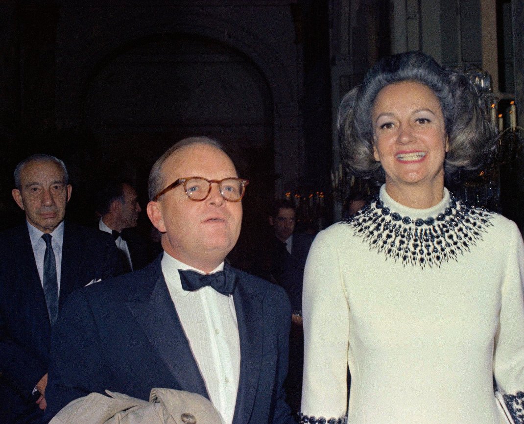 Truman Capote, Katharine Graham/ 1966/ Φωτογραφία: AP iImages