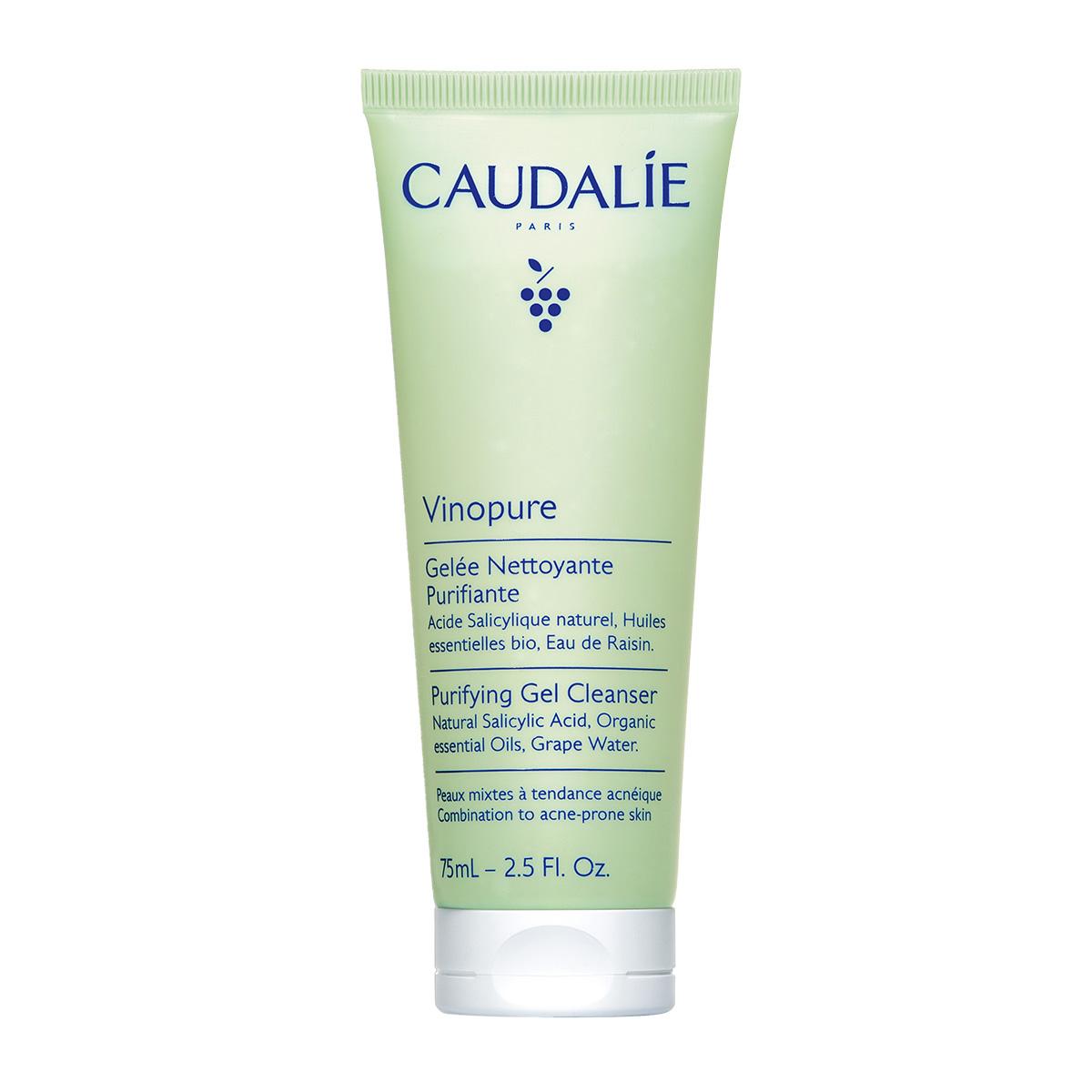 Ήπιο καθαριστικό προσώπου, Vinopure Purifying Gel Cleanser, Caudalie