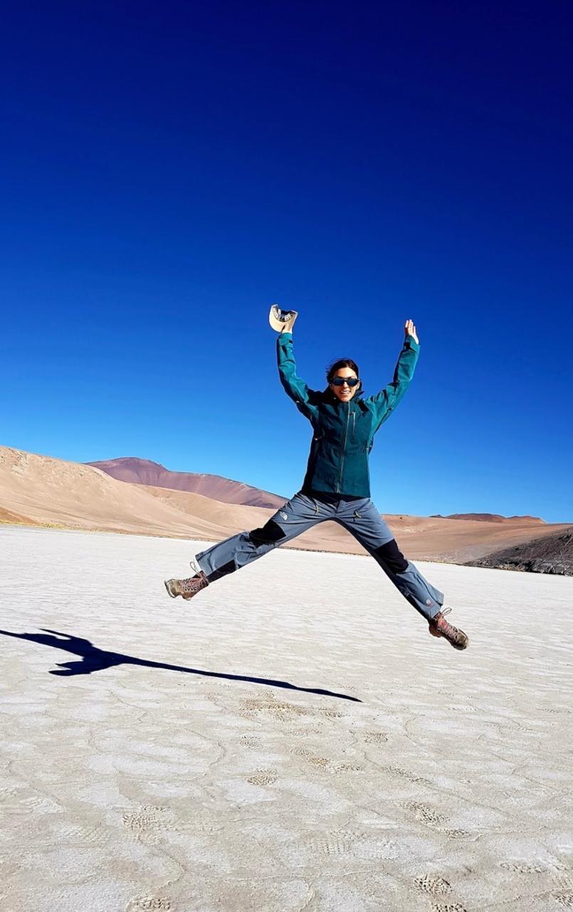  "Κάθε κορυφή, κάθε δυσκολία, με διδάσκει κάτι νέο για τη ζωή και τον εαυτό μου."