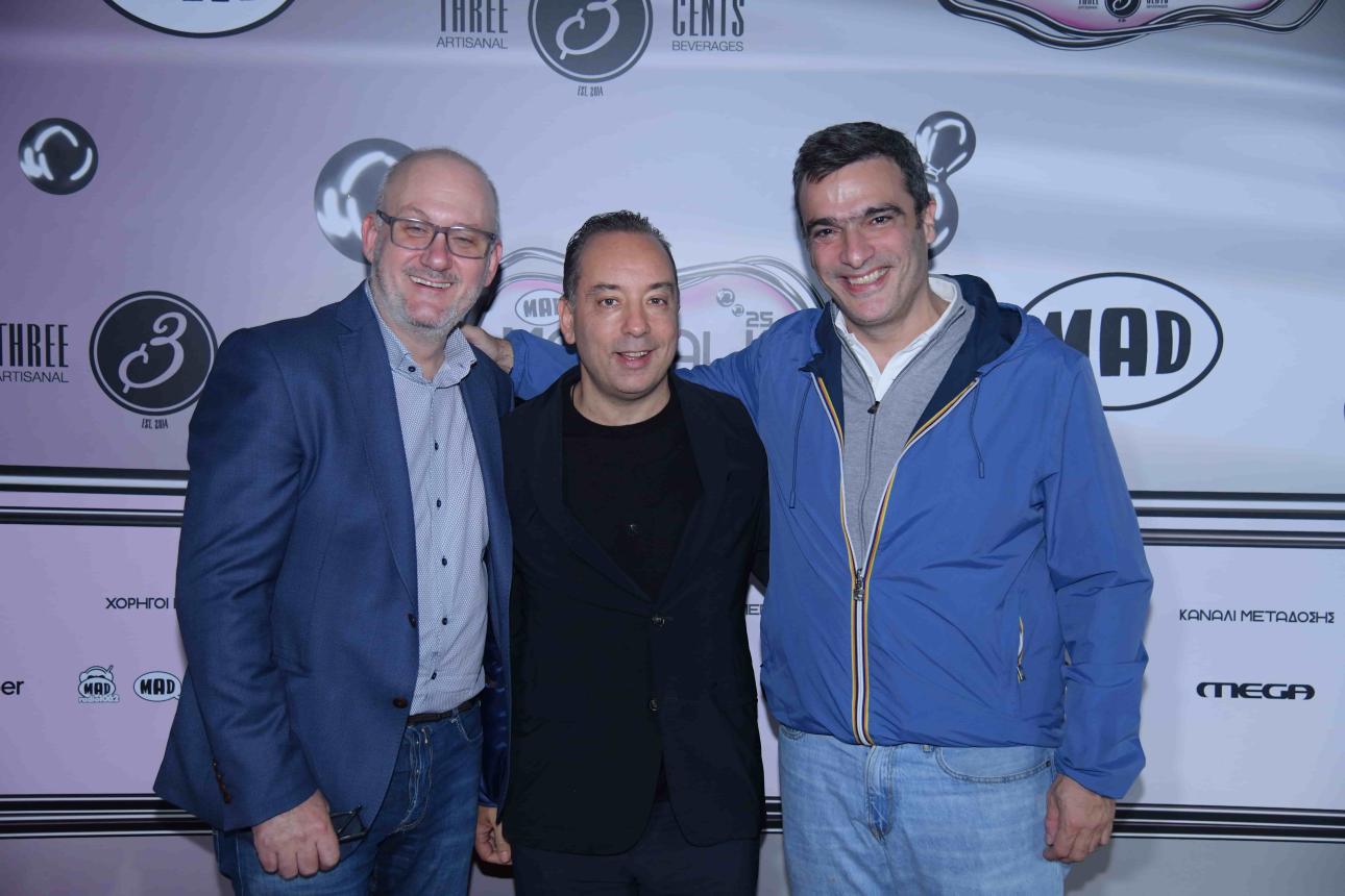 Μάριος Διανέλλος, Μανώλης Σταυρουλάκης, Ματθαίος Ματθαίου  