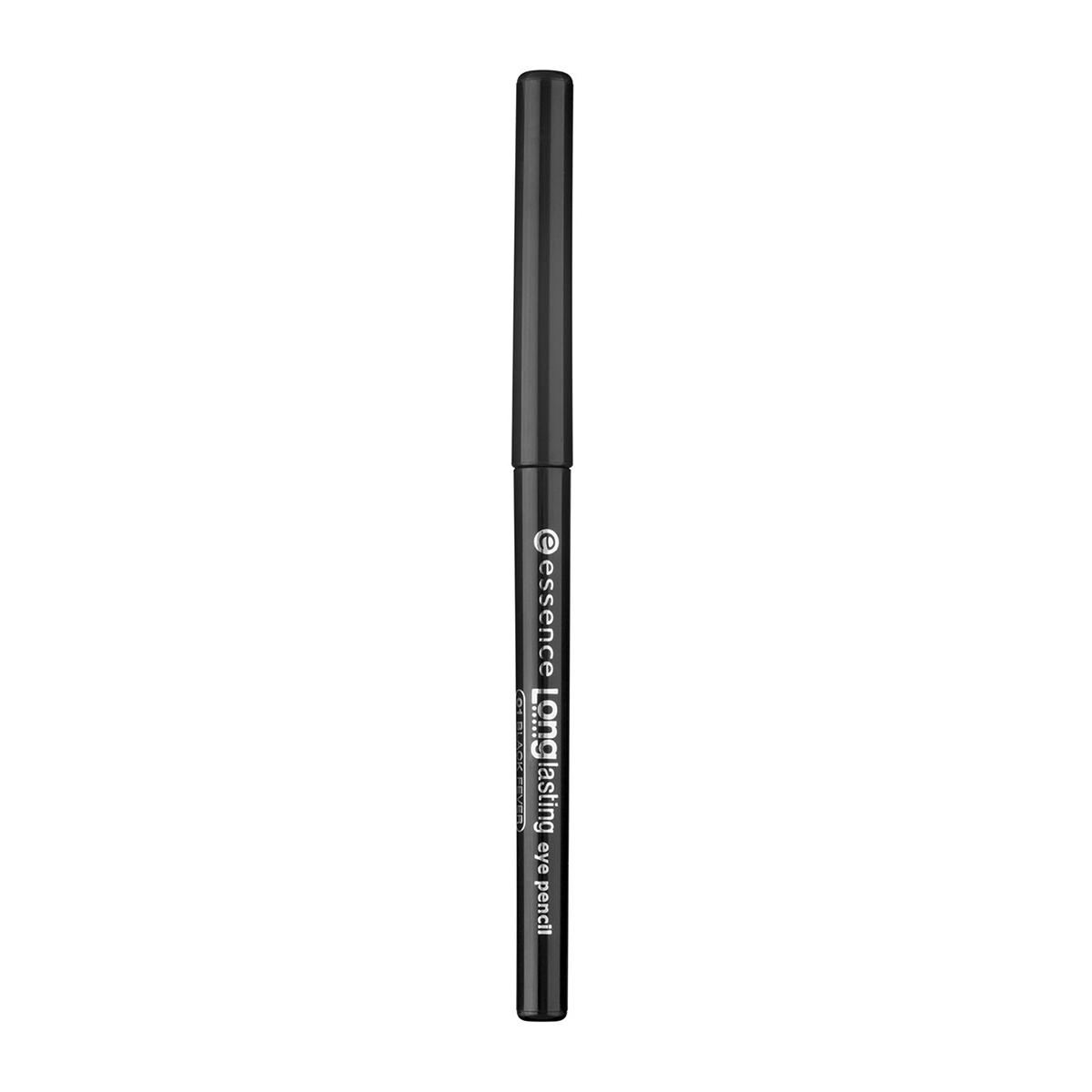  Long-Lasting Eye Pencil, απόχρωση 01 Black Fever, Essence