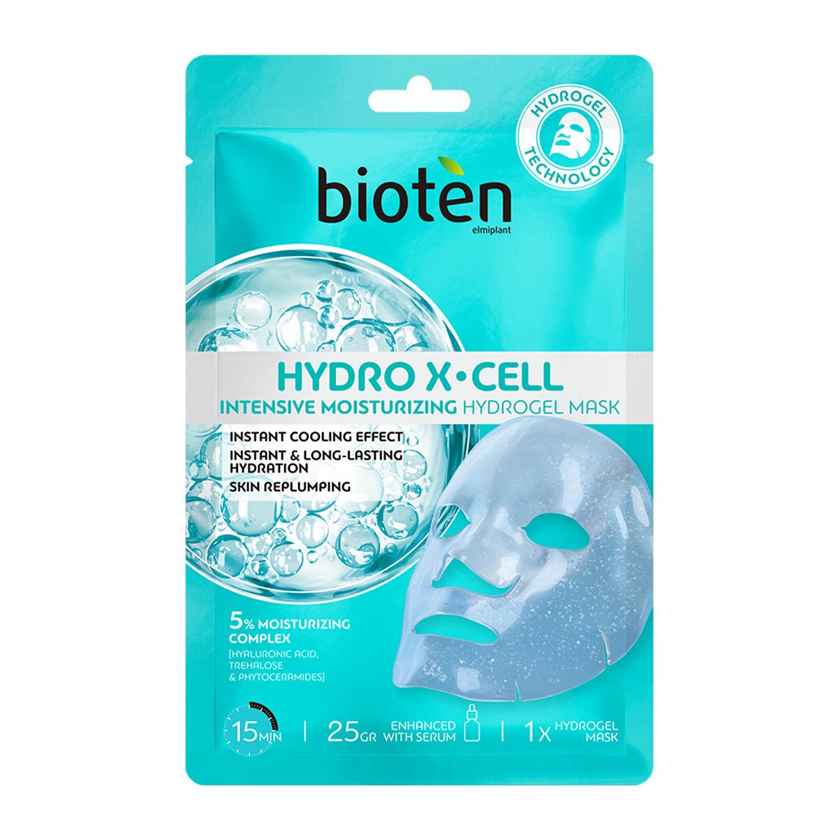 Μάσκα για άμεση ενυδάτωση, Hydro X∙Cell Hydrogel Mask, Bioten&nbsp; 