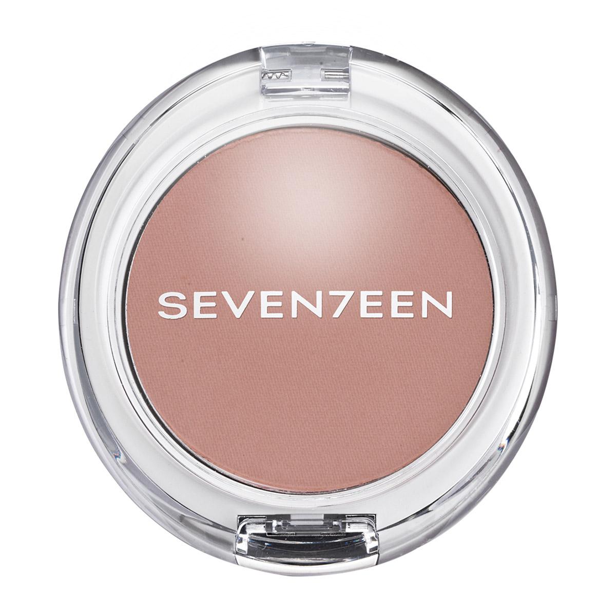 Ρουζ, Natural Matte Silky Blusher, απόχρωση 1 Pale Rose, Seventeen