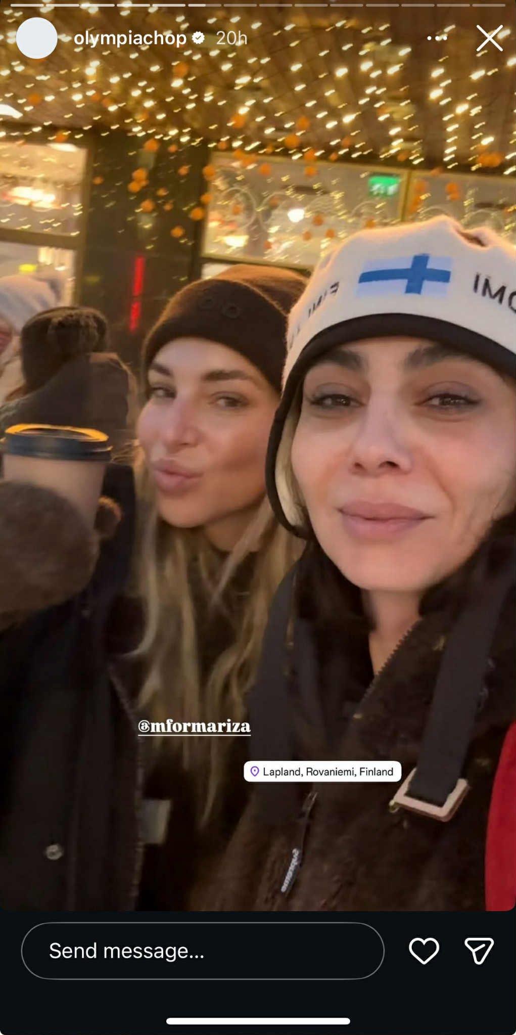 Φωτογραφία Instagram/Olympia Chopsonidou