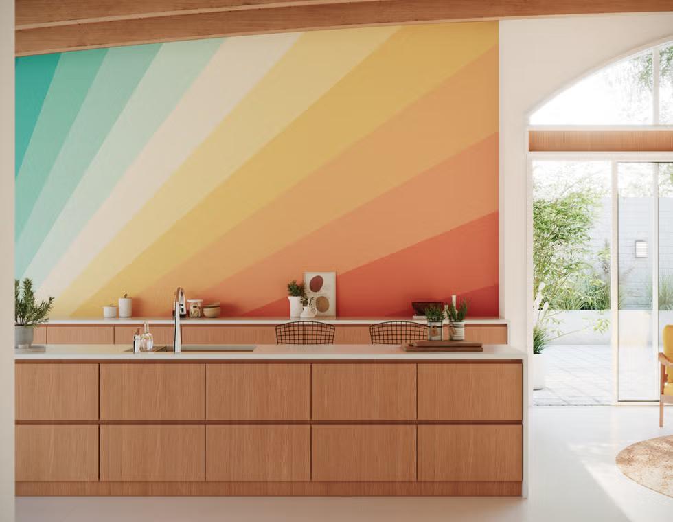 Τα χρώματα των '60s επανέρχονται σε πιο διακριτικούς τόνους δημιουργώντας νοσταλγικη ατμόσφαιρα με φρέσκο τόνο/ Φωτογραφία: Bobbi Beck