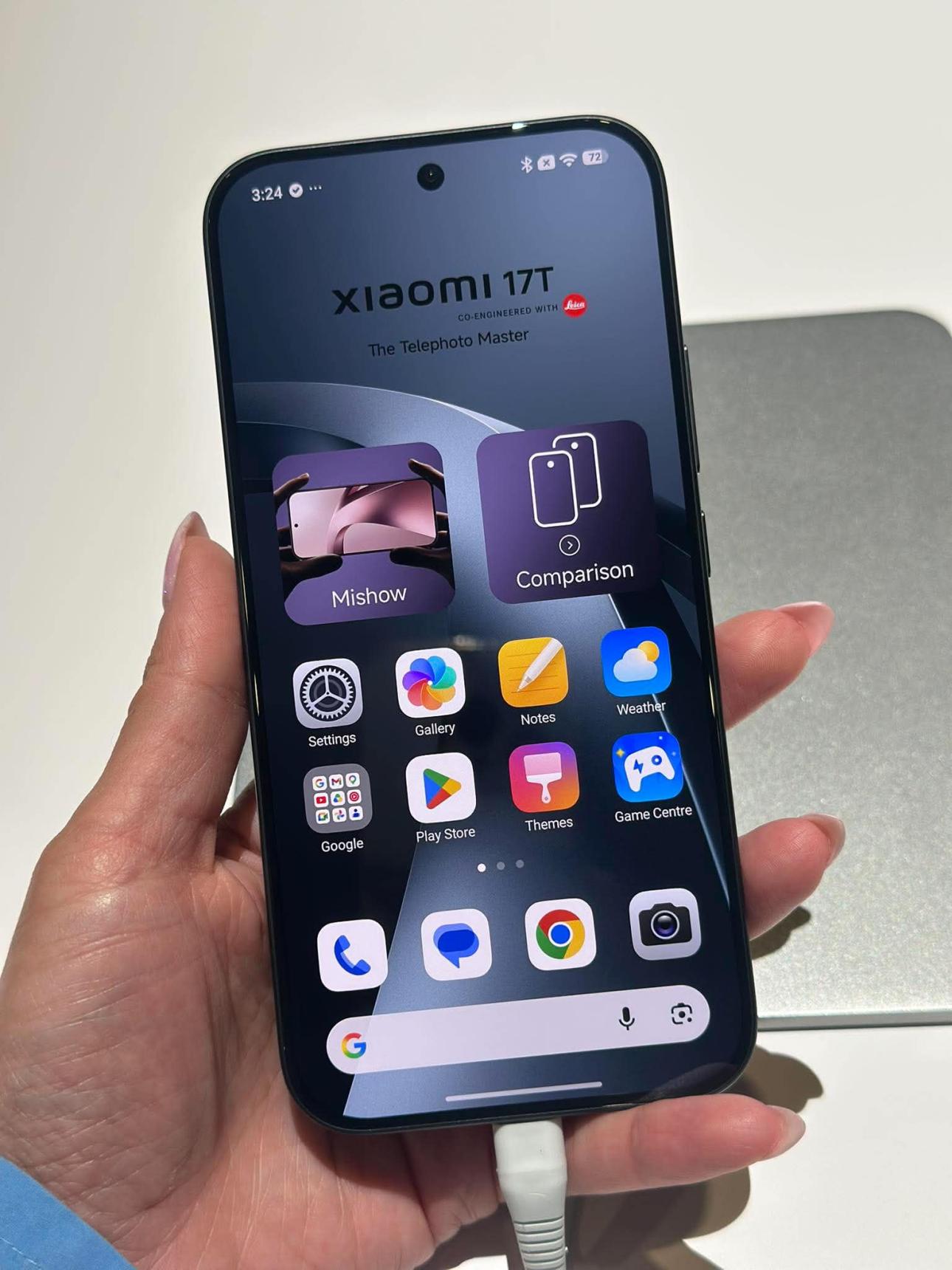 Το Xiaomi 17T Pro διαθέτει μπαταρία 7000mAh και υποστήριξη 100W HyperCharge.