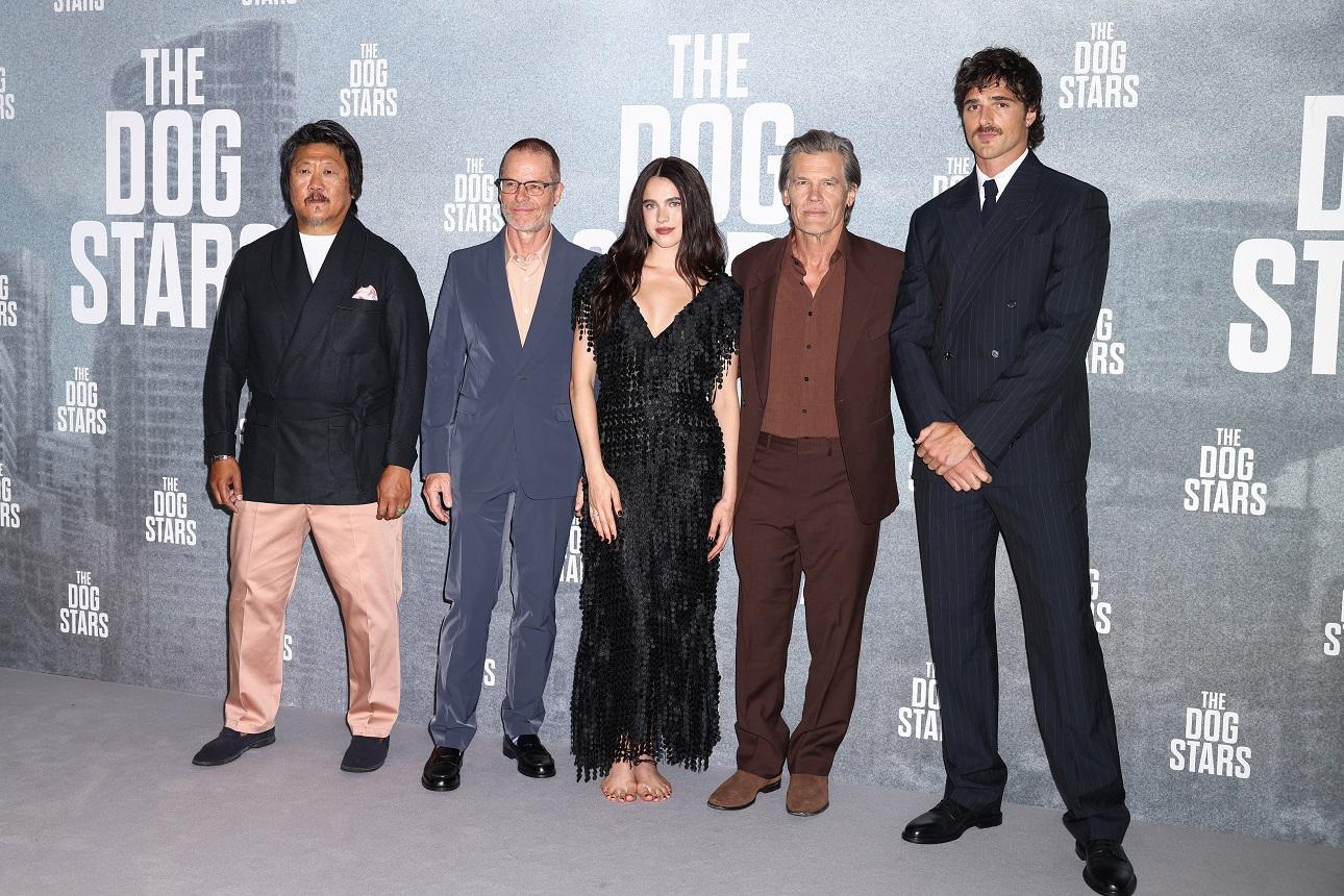 Ο Benedict Wong, ο Guy Pearce, η Margaret Qualley, ο Josh Brolin και ο Jacob Elordi Φωτογραφία: AP newsroom
