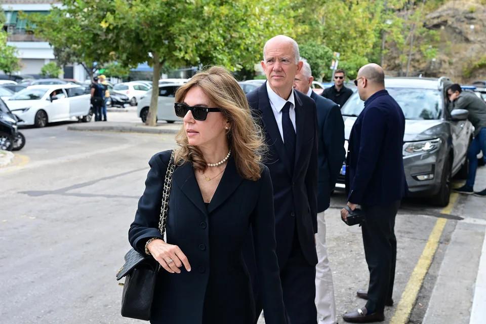 Ο Αντρίκος Παπανδρέου και η σύζυγος του/ Φωτογραφία Intime  