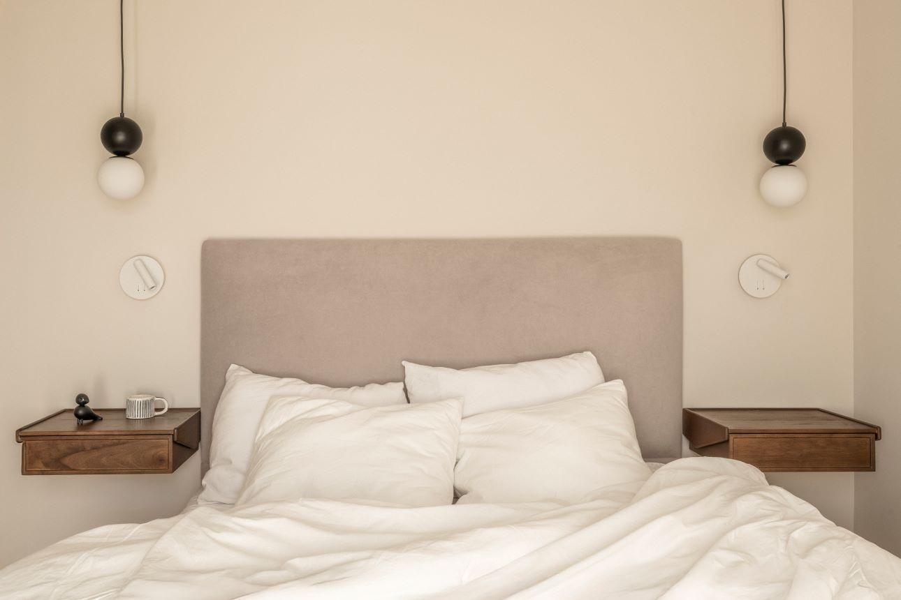 Άποψη της κρεβατοκάμαρας του σπιτιού/ Φωτογραφία: Βάσω Παράσχη 