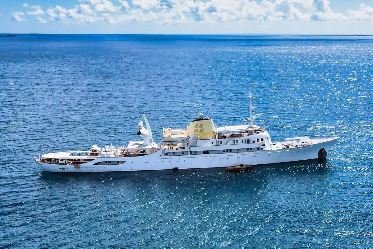 Το ιστορικό Christina O/ ©Stef Bravin/ Superyacht Stories