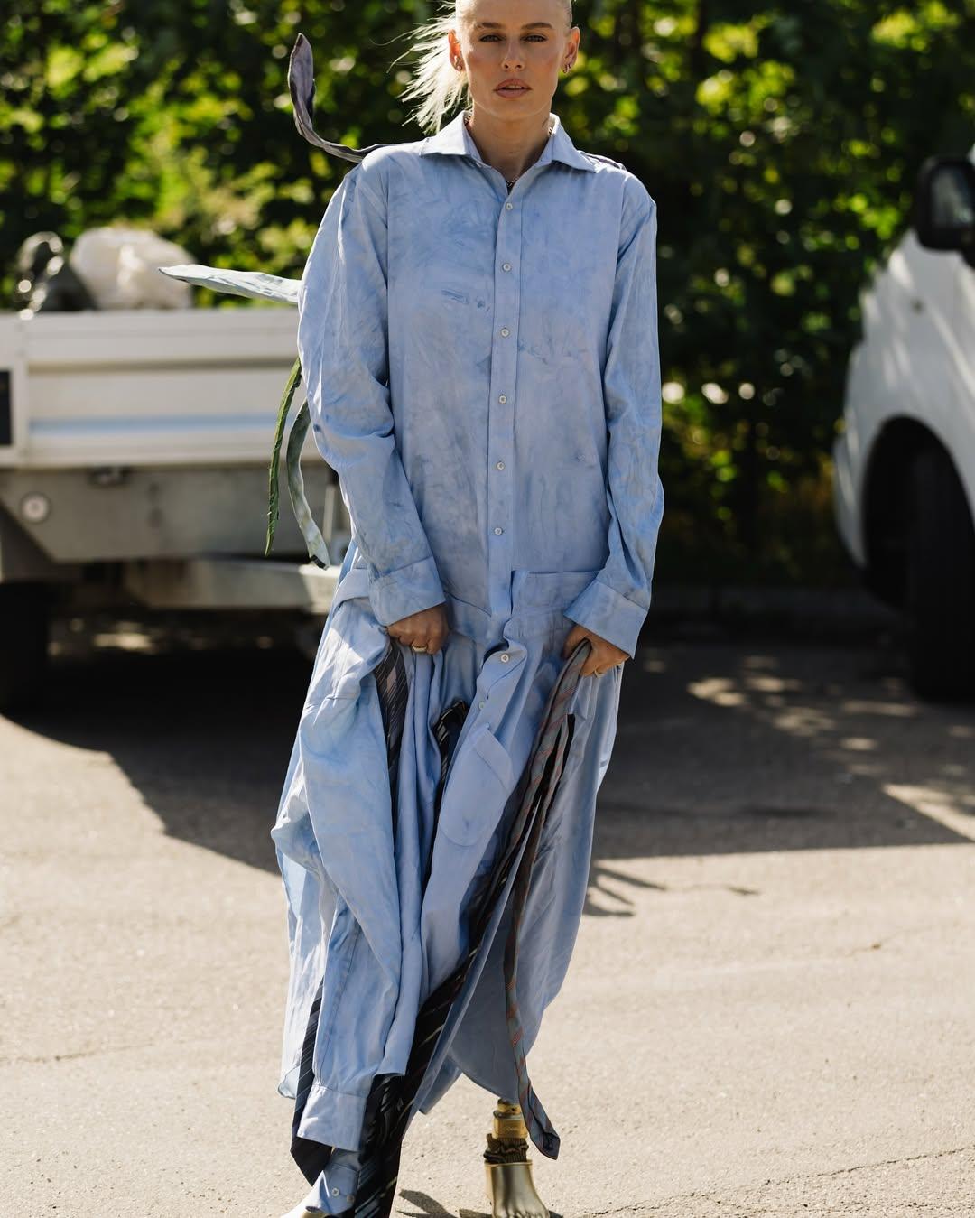 Street style looks της δανέζικης εβδομάδα μόδας/ Instagram/ @cphfw