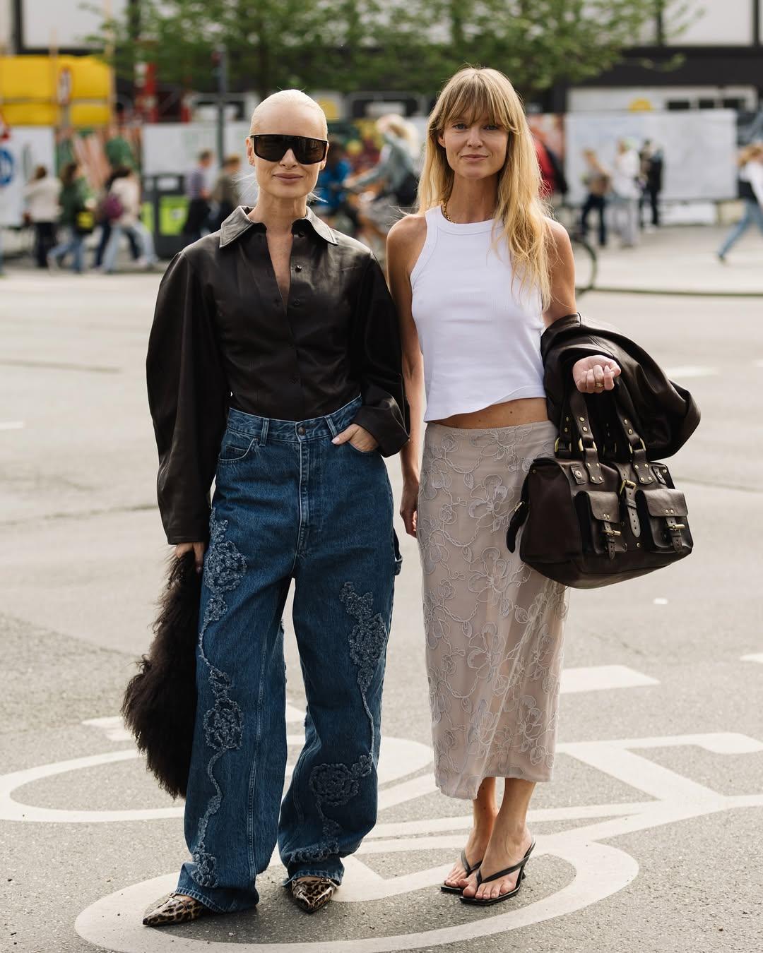 Street style looks της δανέζικης εβδομάδα μόδας/ Instagram/ @cphfw