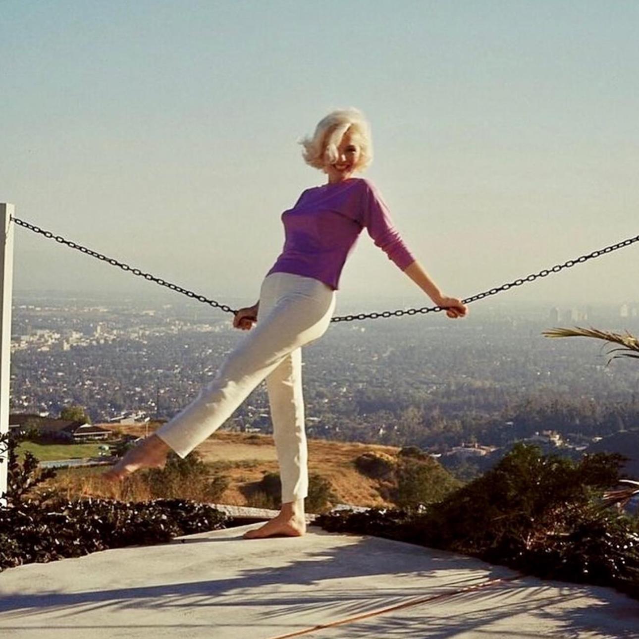  Η Marilyn Monroe με σύνολο Pucci/ Φωτογραφία; IG @laudomia.pucci