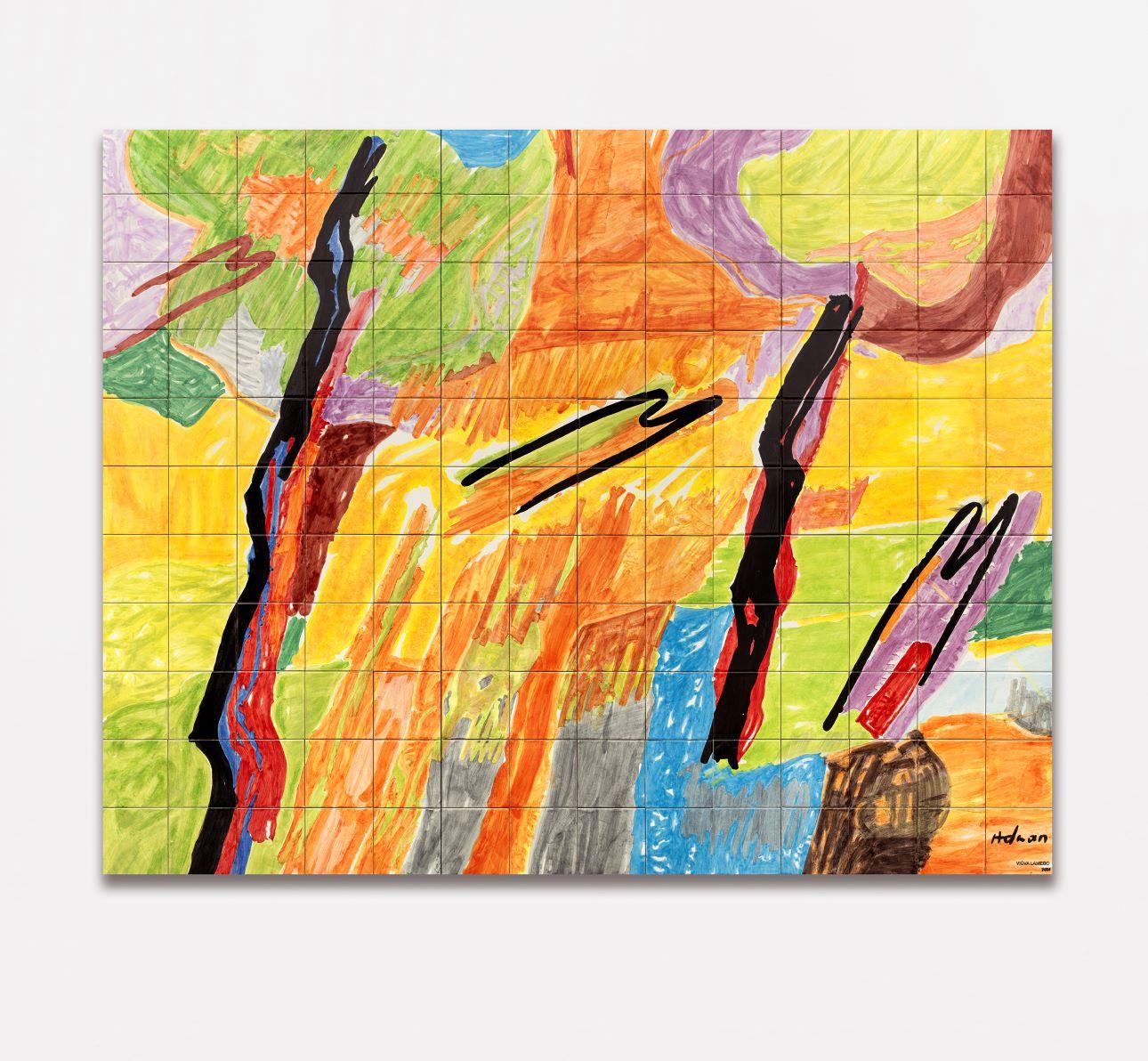 Etel Adnan, Parmi les tilleuls