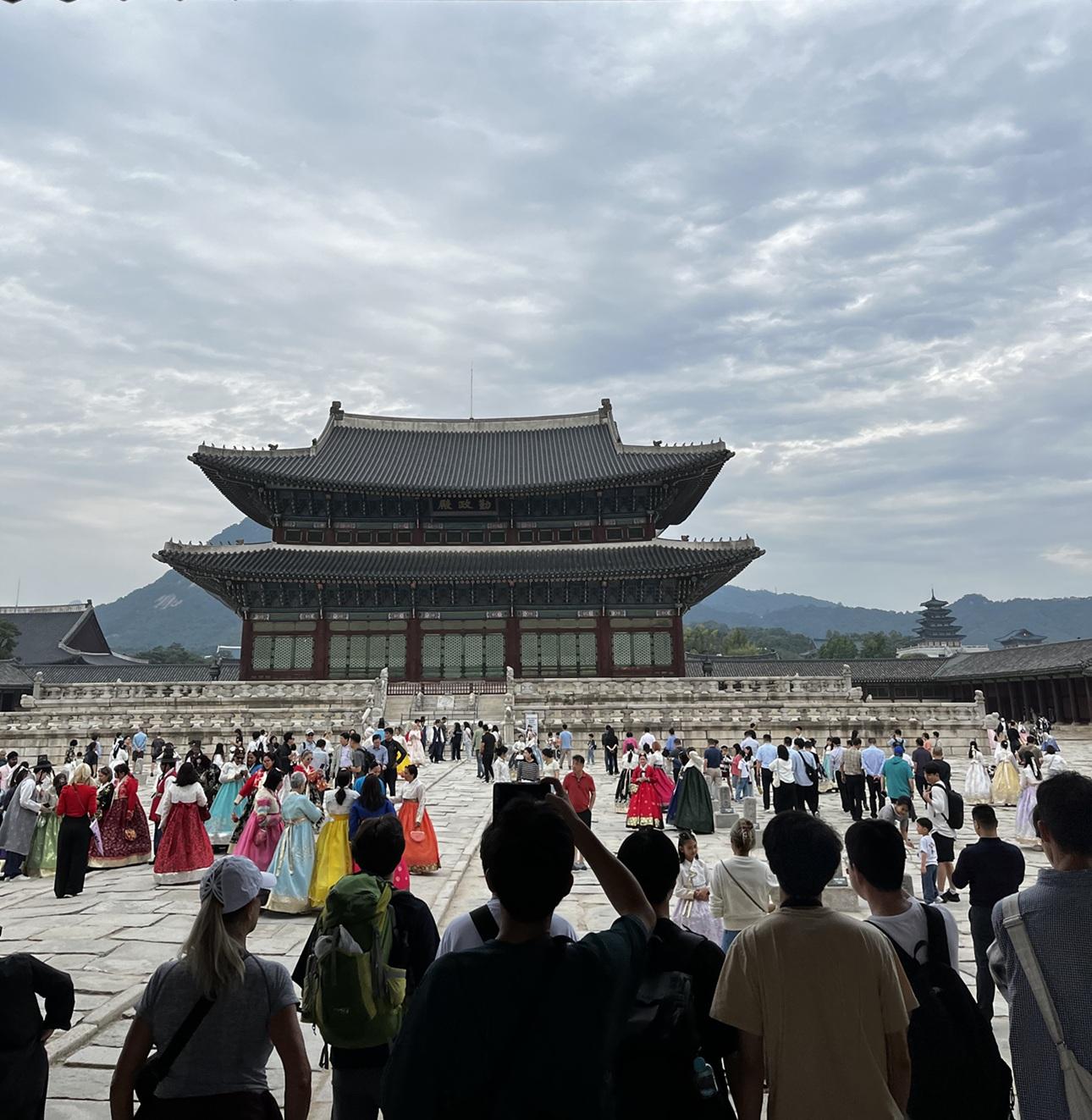  Το Παλάτι Gyeongbokgung Βιργινία Στουραϊτη
