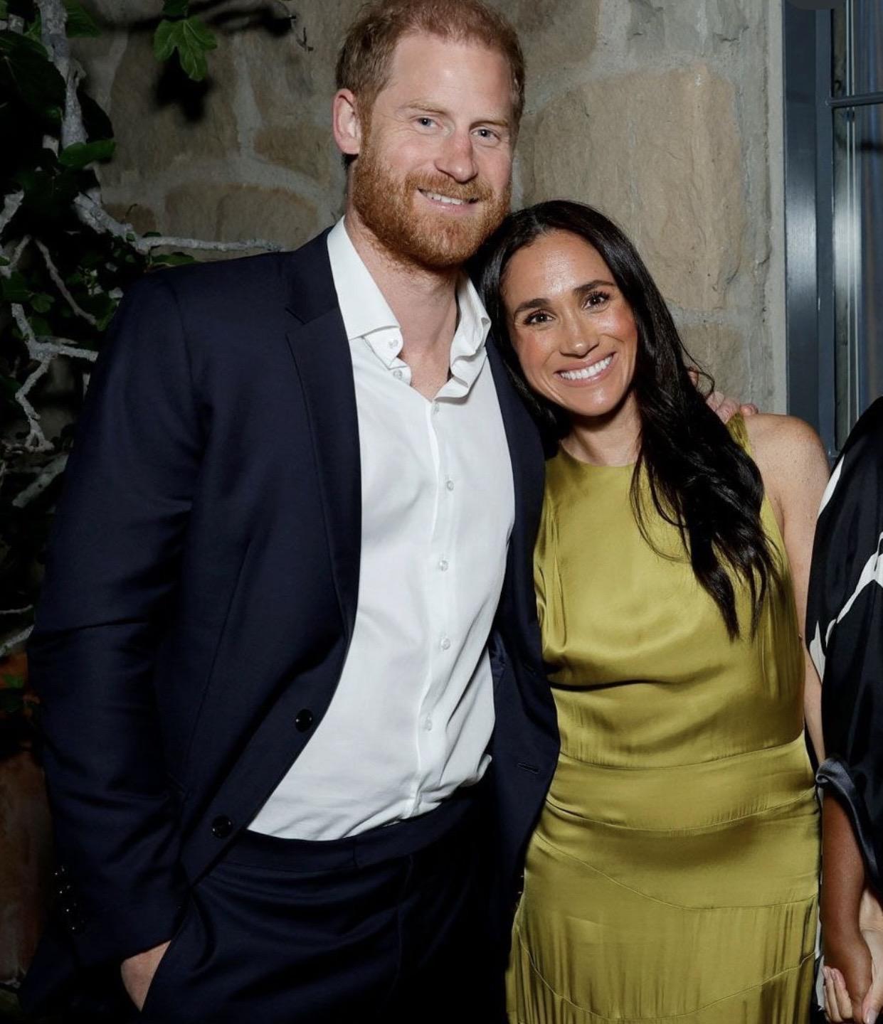 Ο πρίγκιπας Χάρι με τη Μέγκαν Μαρκλ