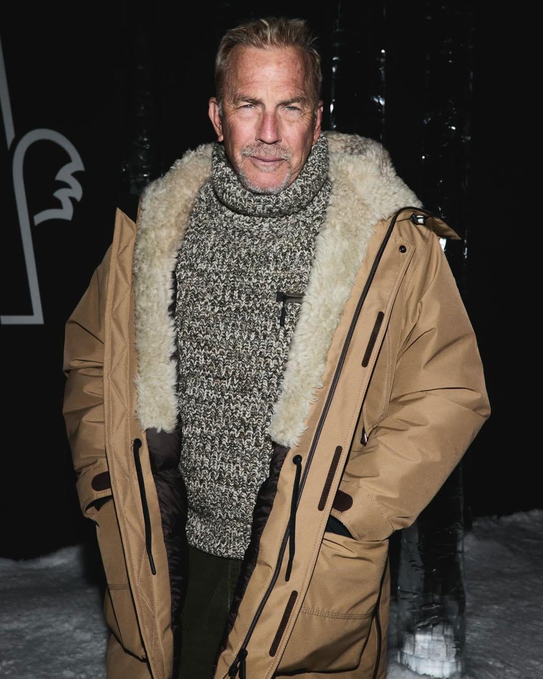 Κέβιν Κόστνερ/ Φωτογραφία: Instagram/ @moncler 