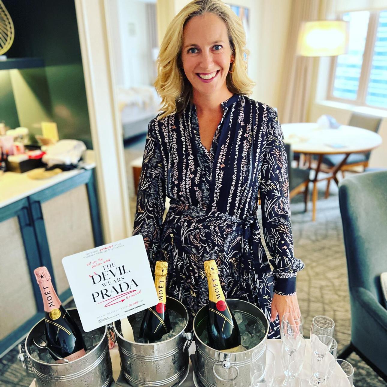 Η συγγραφέας του «The Devil Wears Prada», Lauren Weisberger/Φωτογραφία: IG @laurenweisberger