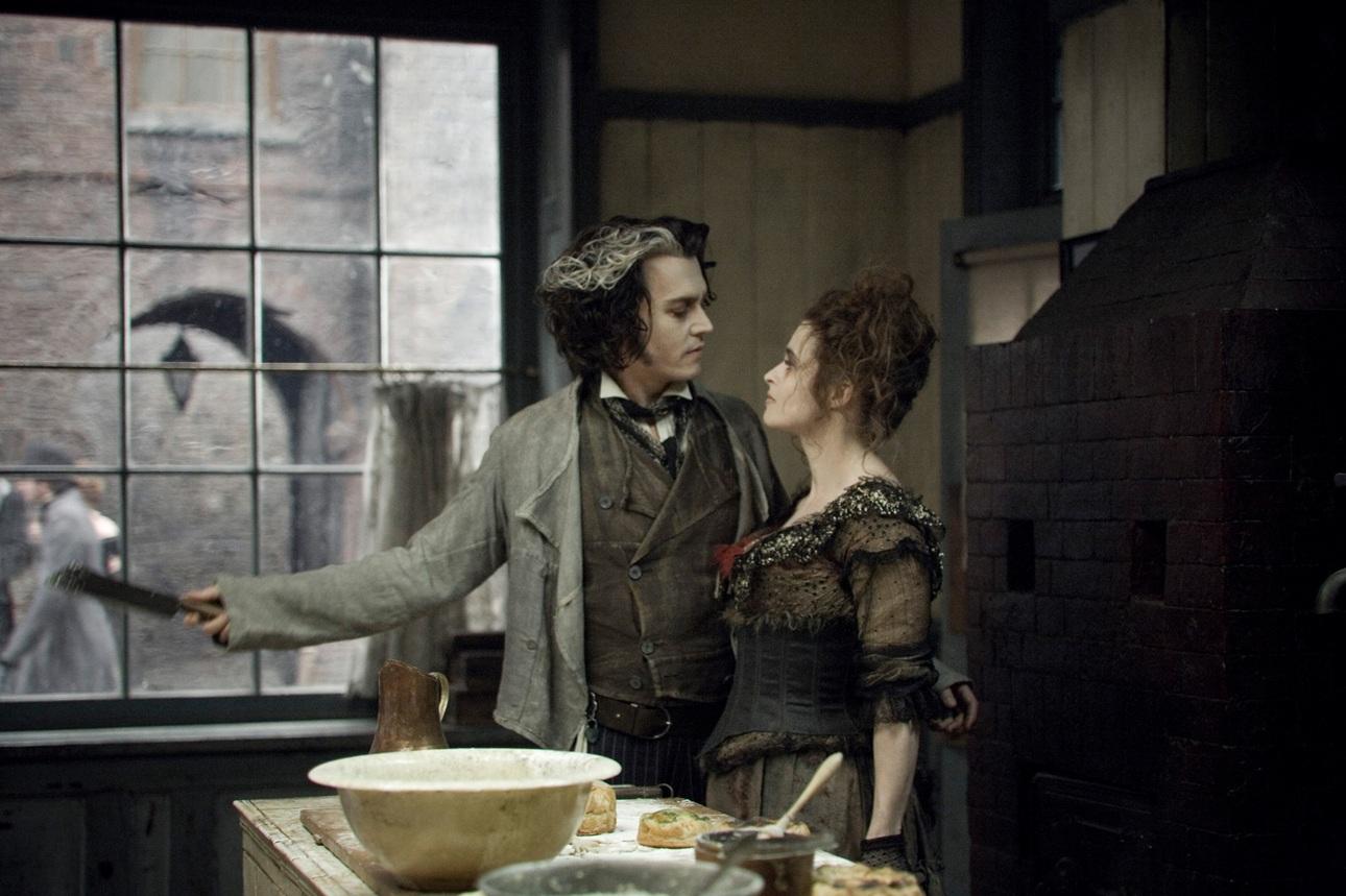 Η Ελένα Μπόναμ Κάρτερ και ο Τόνι Ντεπ στο Sweeney ToddΦωτογραφία: IMDb