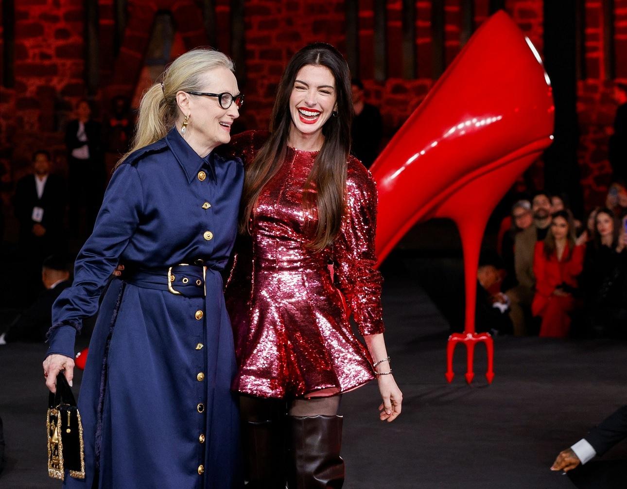 Μέριλ Στριπ και Αν Χάθαγουεϊ/Φωτογραφία: Victor Chavez/Shutterstock Editorial 