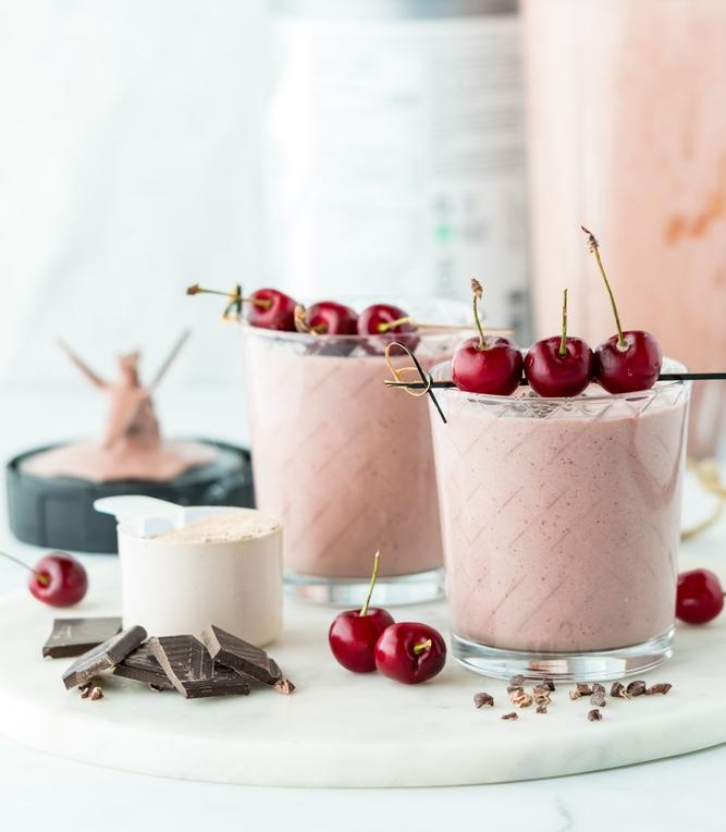 Milkshake με γεύση black forest / Φωτογραφία: Shutterstock