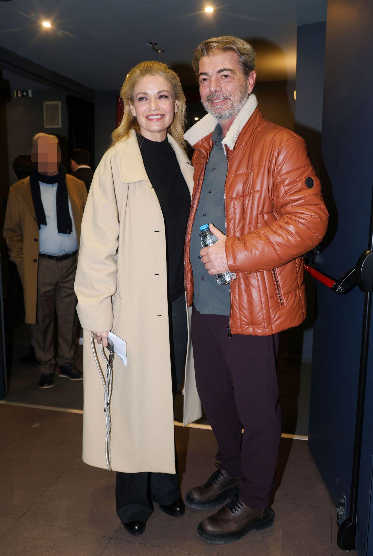 Η Παναγιώτα Βλαντή με τον σύζυγό της, Γιάννη Βλάχο/ Φωτογραφία: NDP Photo Agency  