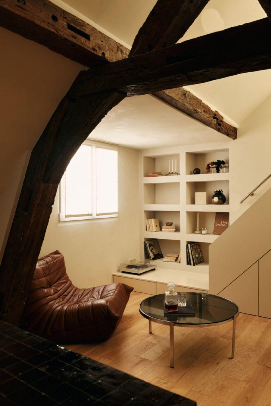 Χώρος καθιστικού/ Φωτογραφία: Atelier Opale  