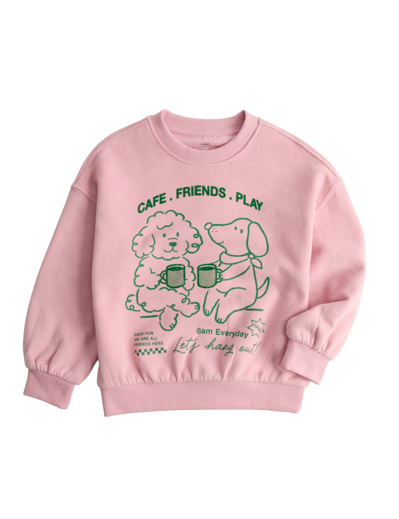 M&amp;S Ροζ Sweatshirt   T77/2371E/FD&nbsp; 