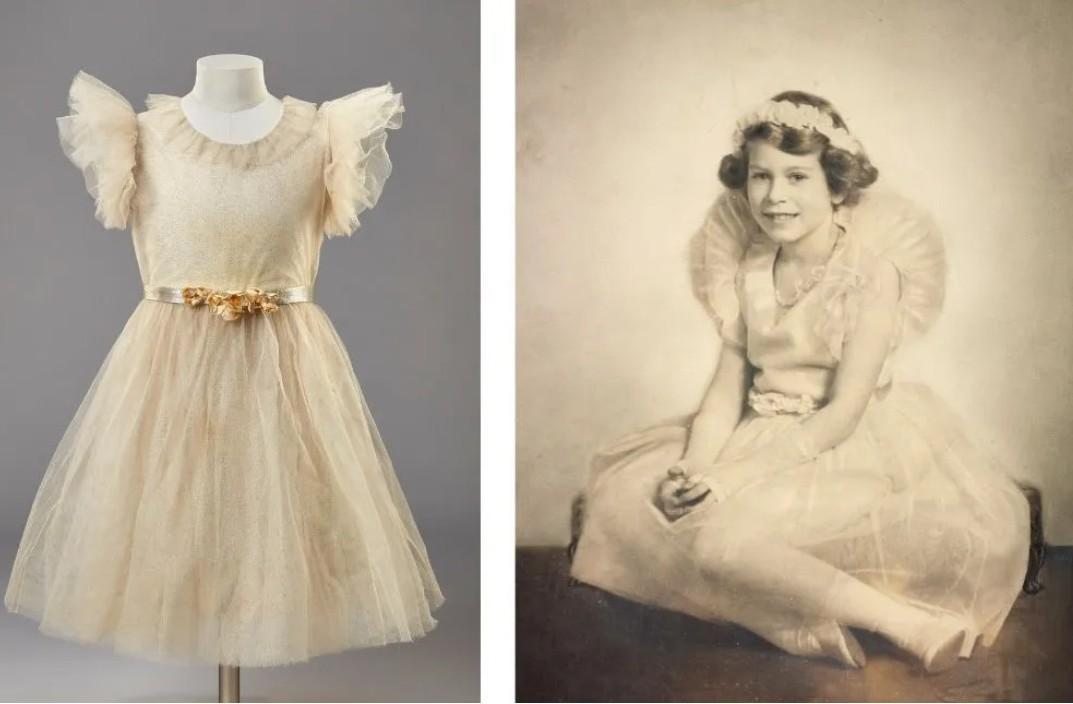 Το παιδικό φόρεμα της Ελισάβετ Β' / Φωτογραφία: Royal Trust Collection