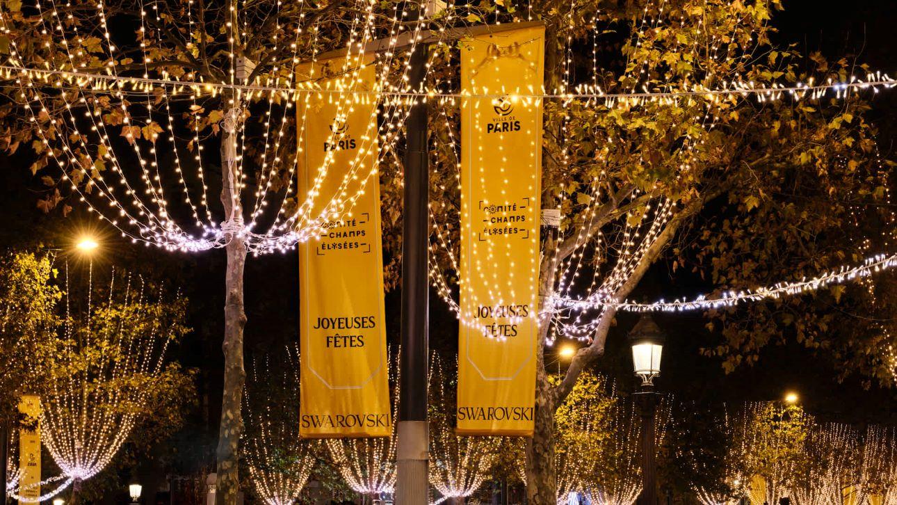 Φωταγώγηση του Παρισιού από τη Swarovski/ Φωτογραφία: Swarovski
