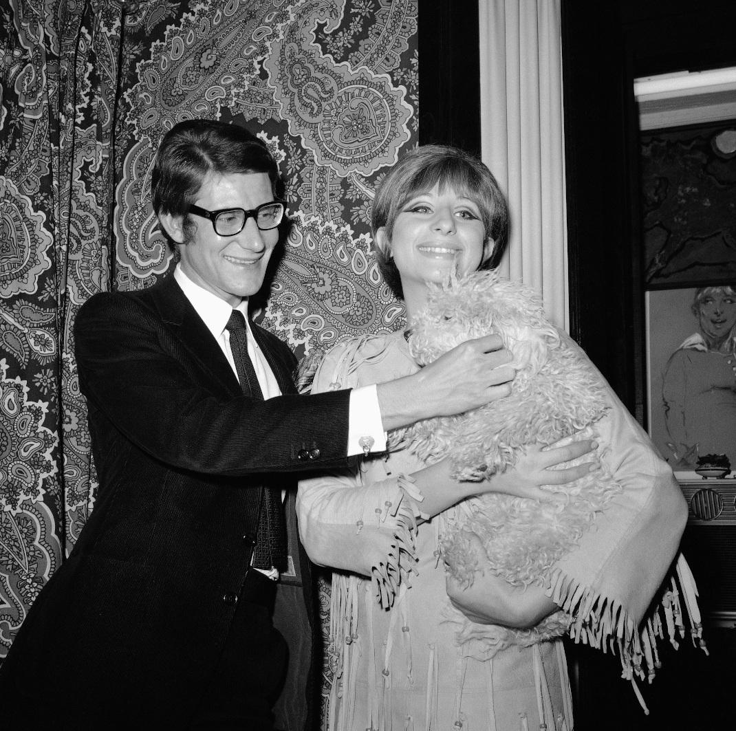 Με την Barbara Streisant/ Φωτογραφία: AP Images