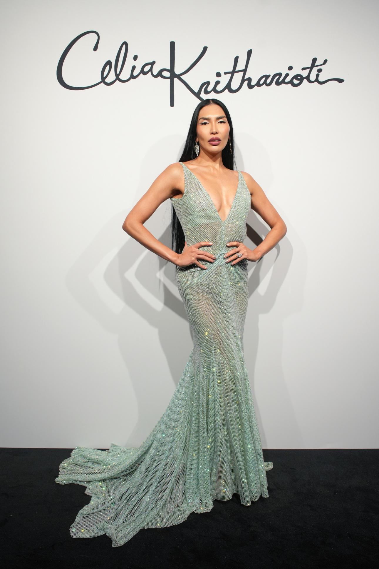  Η Zarina Yeva στο show Celia Kritharioti Haute Couture SS26 στο Παρίσι. 