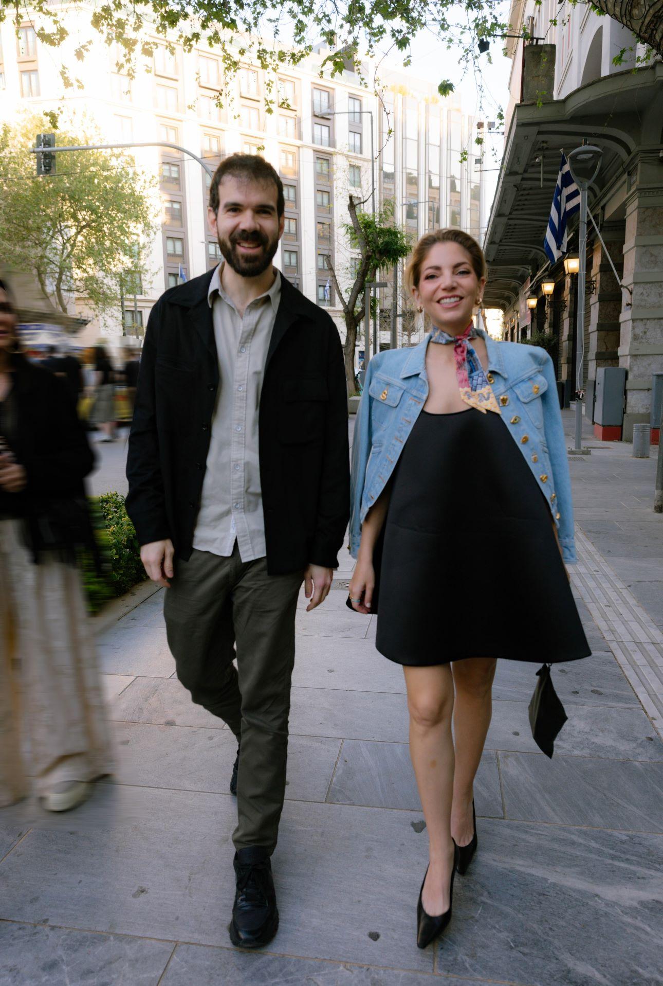 Παναγιώτης Αγγελόπουλος (γιος της Γιάννας Αγγελοπούλου), Έλλη Παπαδιαμάντη/ Φωτογραφία: Panoulis Studio 