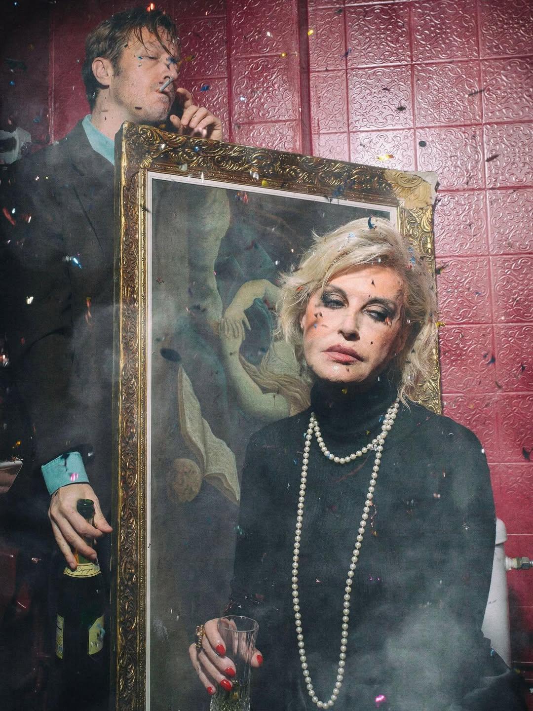 Η Αλεξάνδρα Παλαιολόγου και ο Χρήστος Παπαδημητρίου/ Φωτογραφία: Instagram/ @enke_fezollari