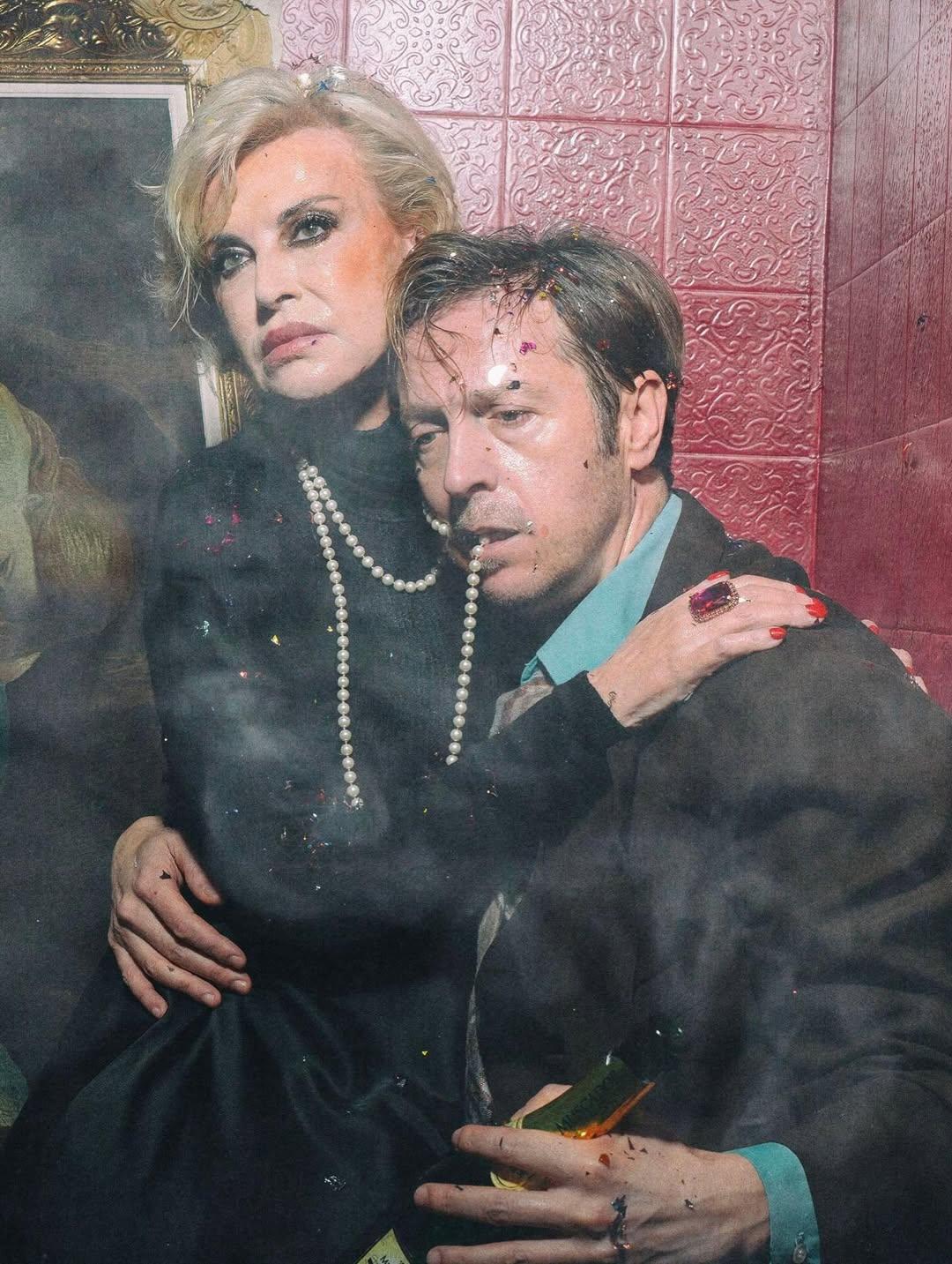 Η Αλεξάνδρα Παλαιολόγου και ο Χρήστος Παπαδημητρίου/ Φωτογραφία: Instagram/ @enke_fezollari