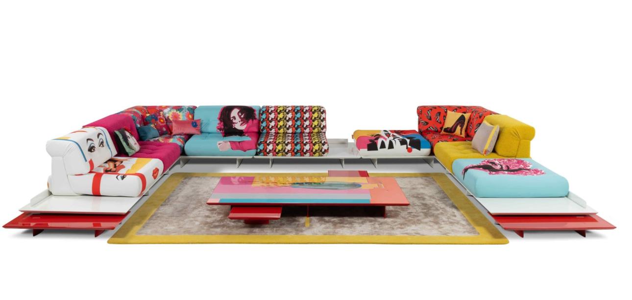 Το τραπεζάκι Pedro, από τη συλλογή του Pedro Almodóvar για τη Roche Bobois/ Φωτογραφία: Roche Bobois 