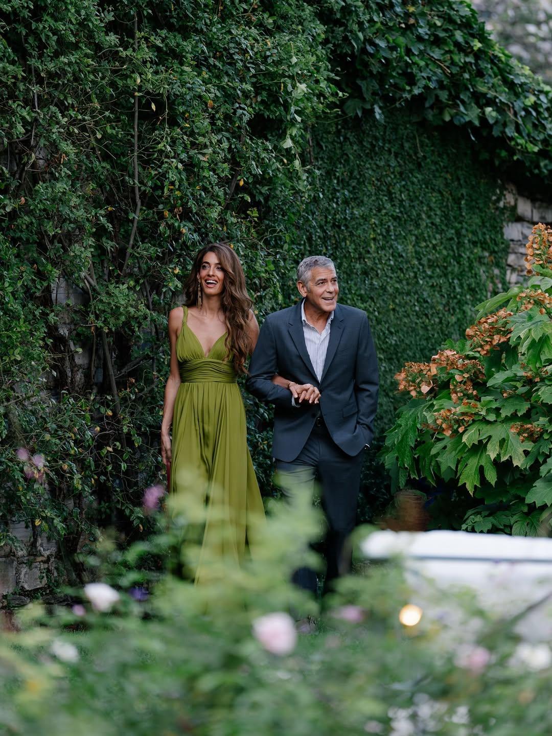  Αμάλ Κλούνεϊ και Τζορτζ Κλούνεϊ/Φωτογραφία: Instagram/ @rachelbirthistle