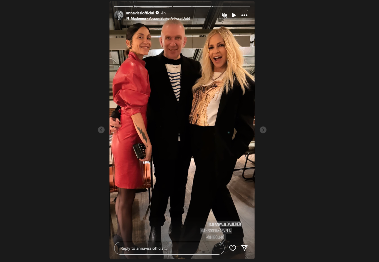 Φωτογραφία: Instagram/ @annavissiofficial