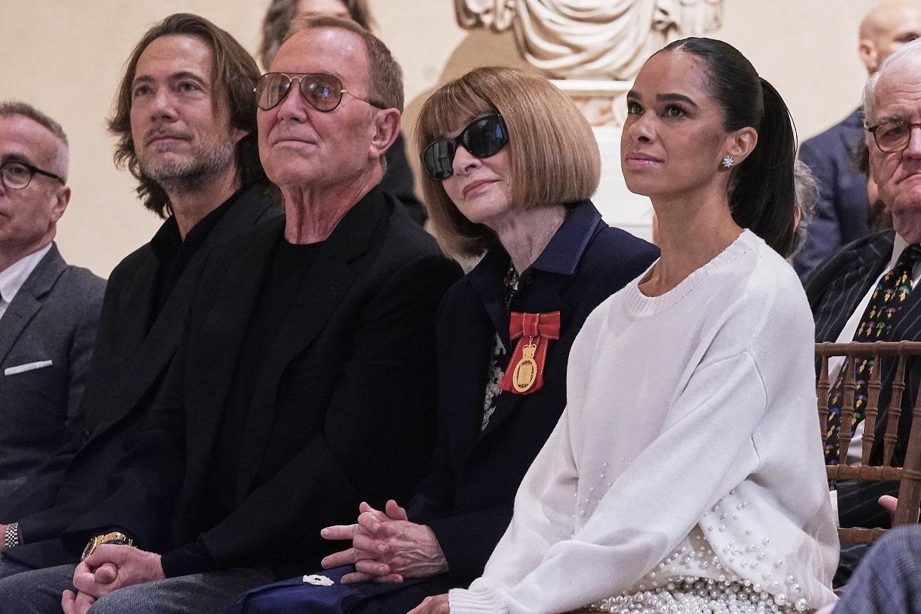 Michel Kors, Anna Wintour και Misty Copeland στο press event για την ανακοίνωση της έκθεσης/ AP Images