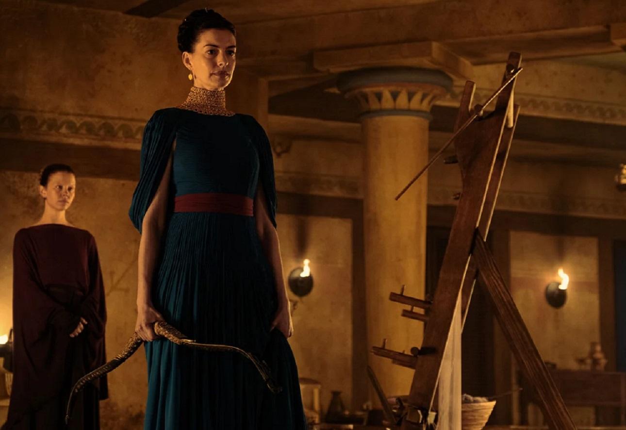 Η Anne Hathaway στο ρόλο της Πηνελόπης Φωτογραφία / Instagram : @theodysseymovie