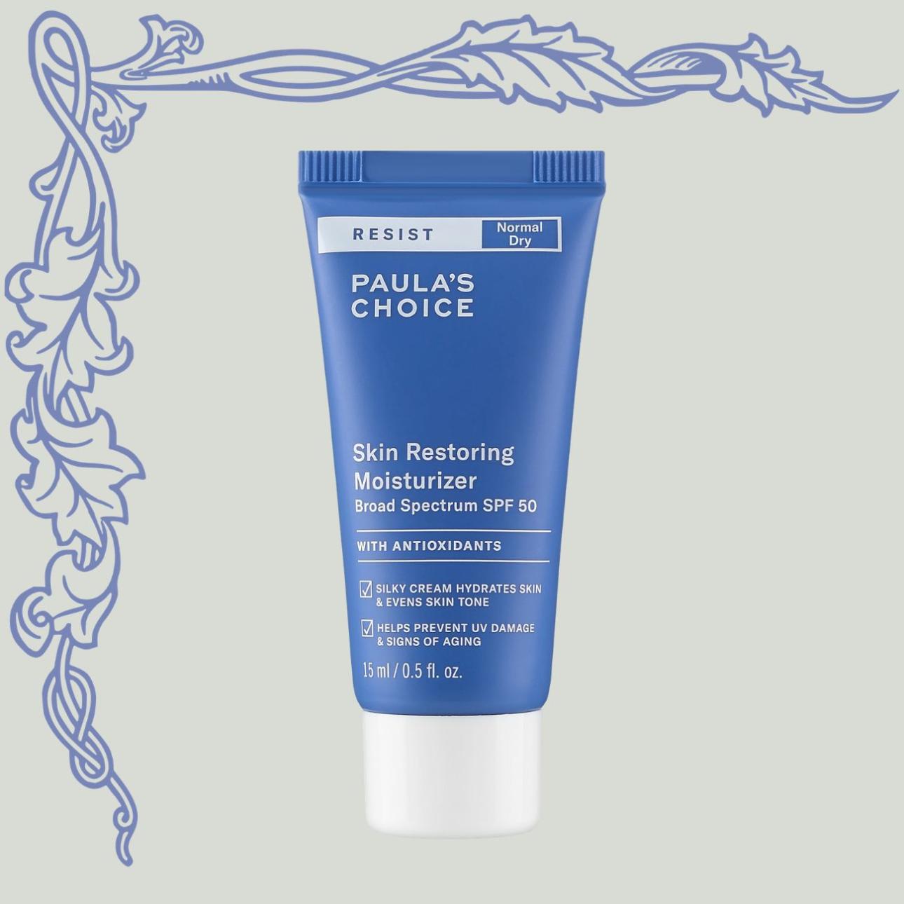 Resist Super Light Daily Wrinkle Defense Broad Spectrum SPF 30, Paula’s Choice Αντηλιακή και ενυδατική κρέμα gel προσώπου με ελαφρύ χρώμα με αντιοξειδωτικά και ρεσβερατρόλη