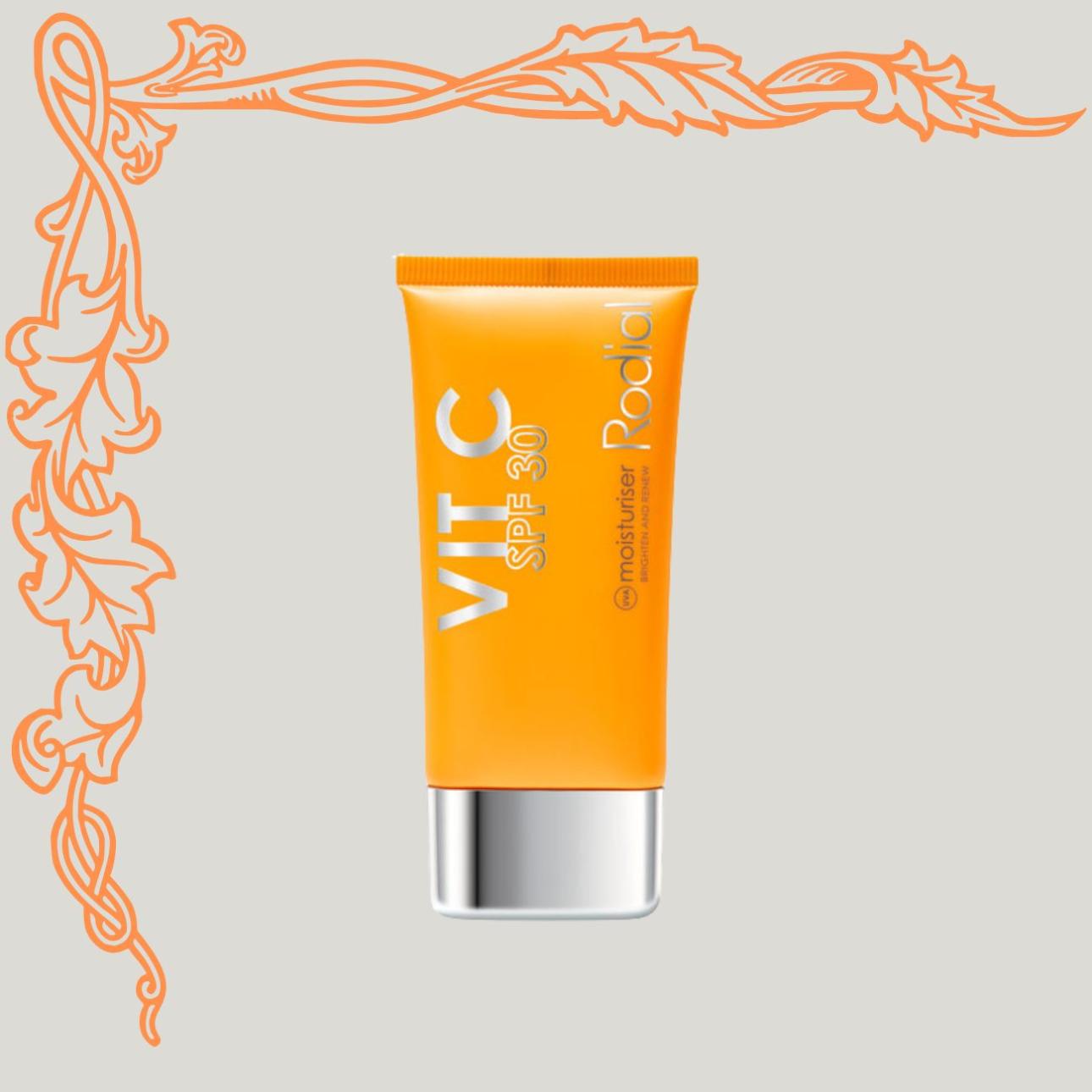 Vit C SPF 30, Rodial Αντηλιακή, ενυδατική κρέμα προσώπου με βιταμίνη C, βιταμίνη Ε και νερό από σανγκουίνι