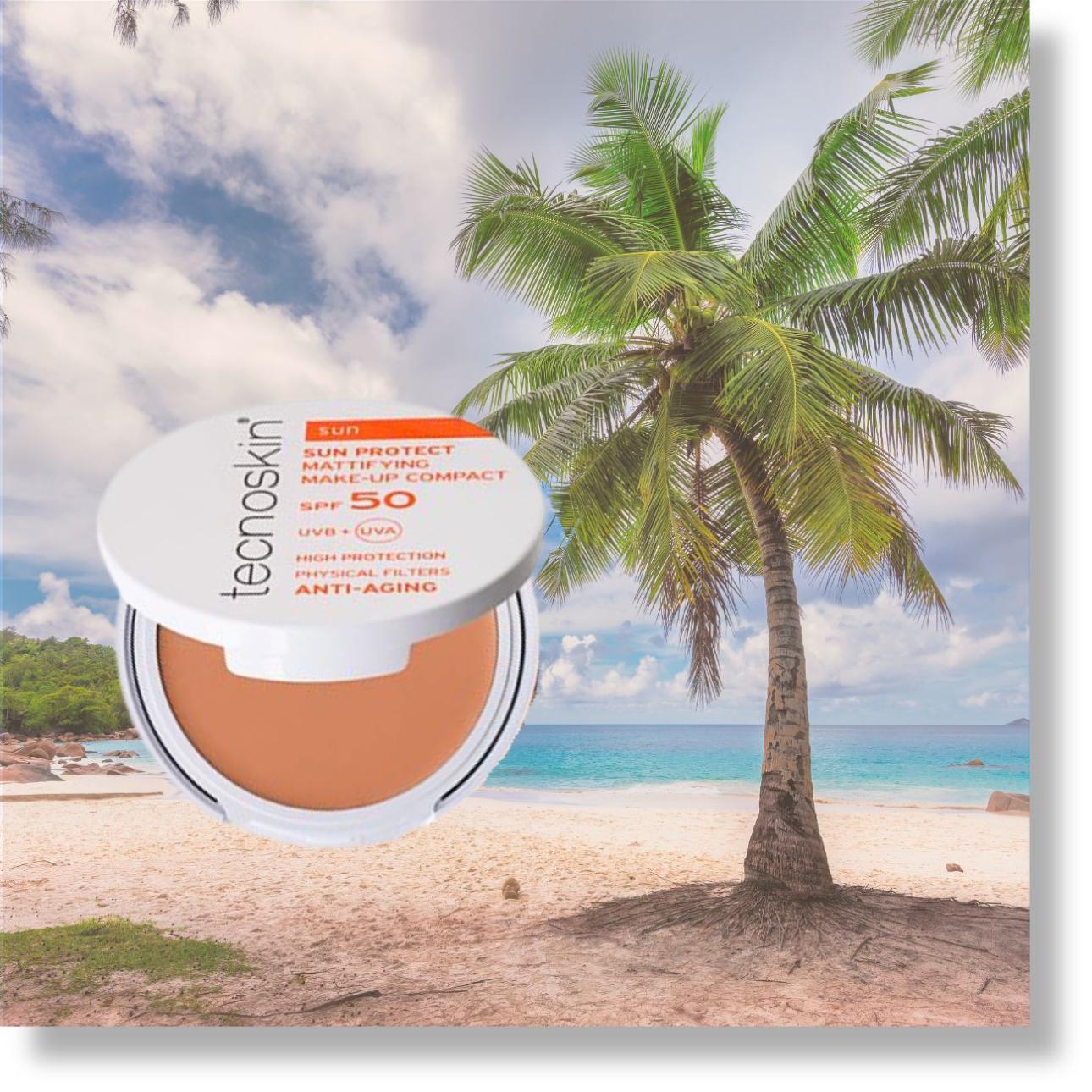   Sun Protect Mattifying Make-Up Compact SPF 50, Tecnoskin®  