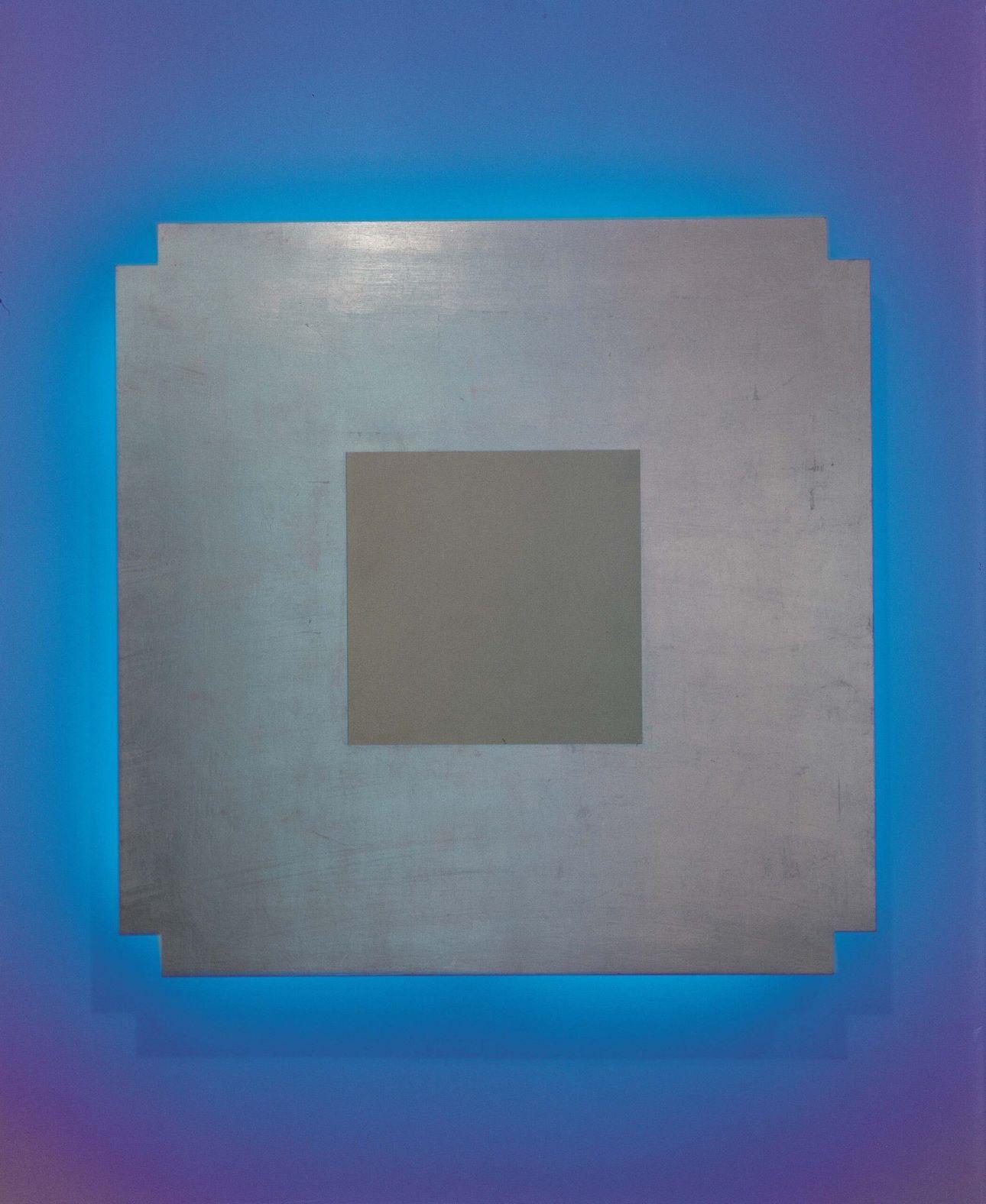 Έργο του ﻿Stephen Antonakos/ Φωτογραφία: Ίδρυμα Β &amp;Μ Θεοχαράκη 