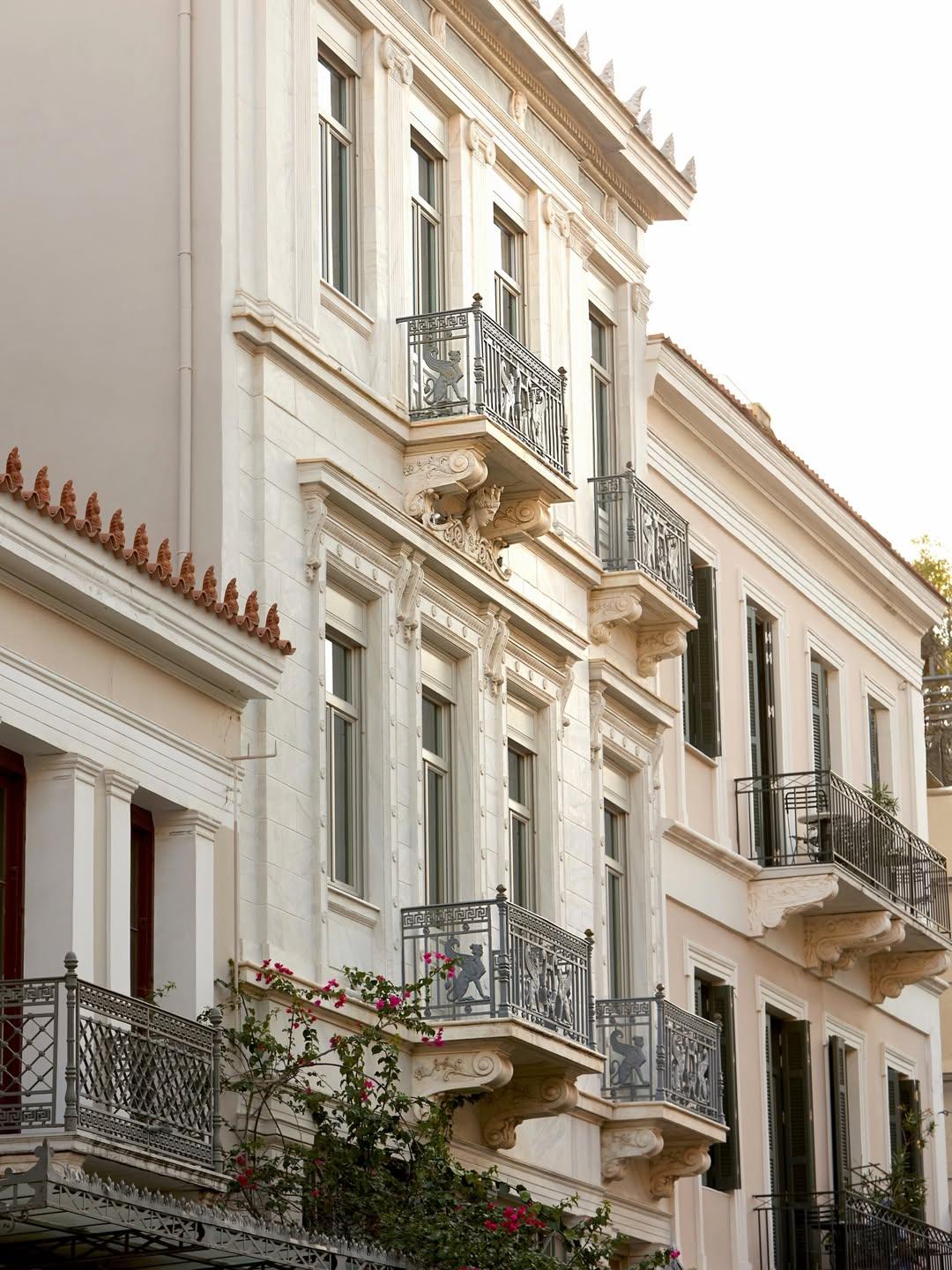  Το κτίριο αποτελεί χαρακτηριστικό δείγμα της αθηναϊκής μπελ επόκ / Φωτογραφία: Athens 1890 – Hotel &amp; Spa   