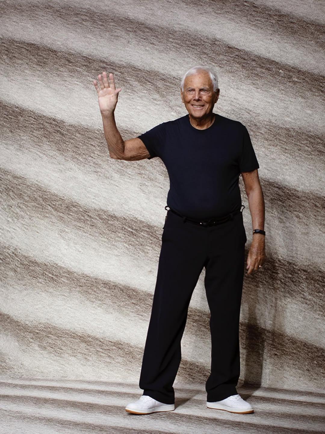 Giorgio Armani/ Φωτογραφία: Instagram/ @thesartorialist