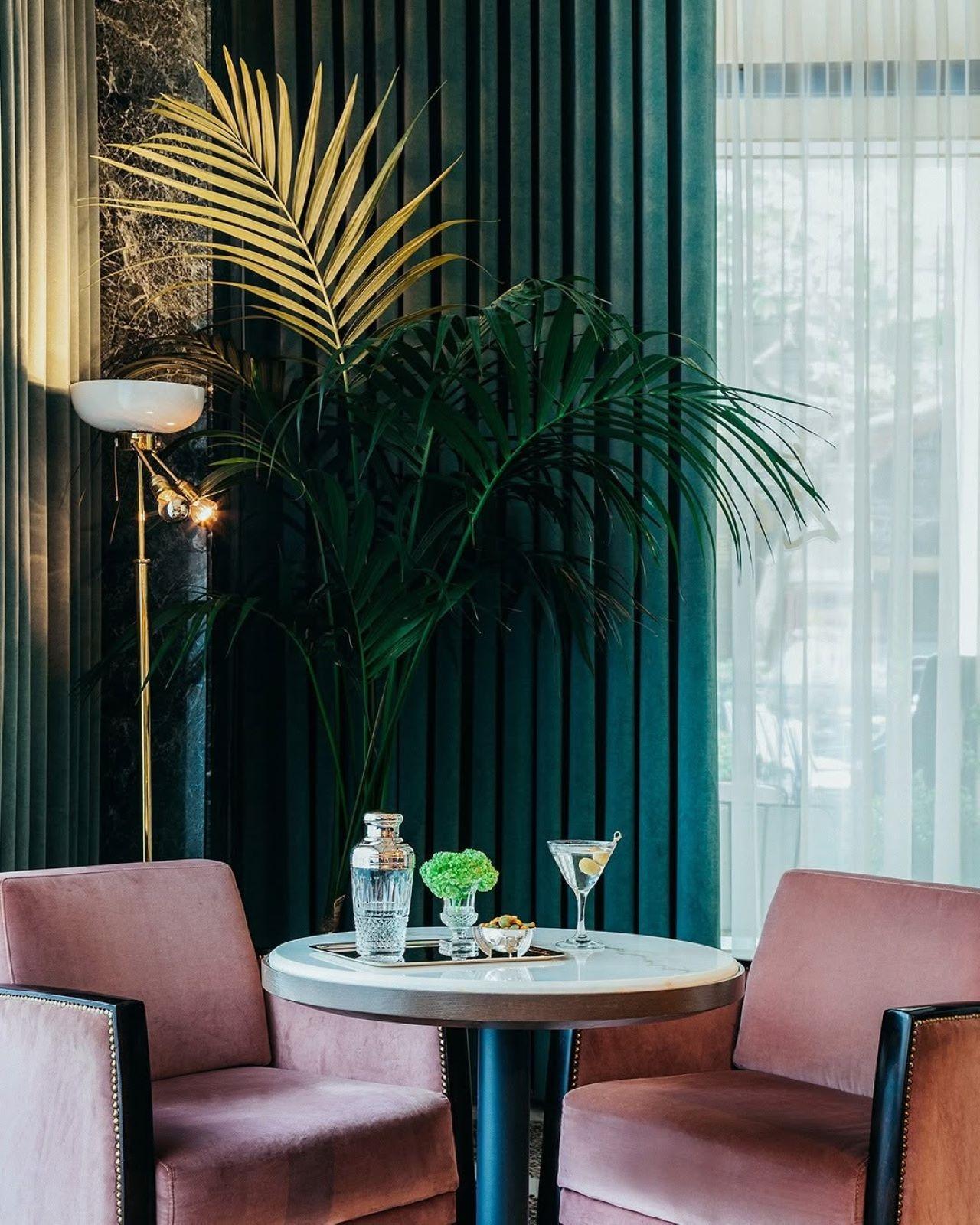 Ο εσωτερικός χώρος του ﻿Athénée   